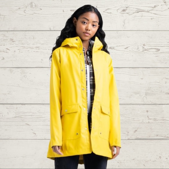 Herschel Supply Company Jackets & Blazers - Herschel Supply Rainwear Parka Cyber Yellow Small
